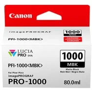 Cartuccia Originale Canon PFI-1000mbk 0545C001 (Nero Opaco 80 ml)