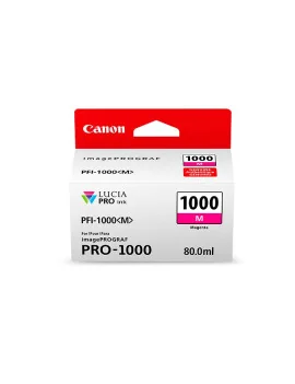 Cartuccia Originale Canon PFI-1000m 0548C001 (Magenta 80 ml)