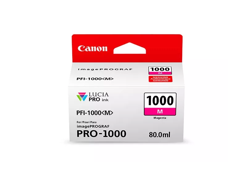 Cartuccia Originale Canon PFI-1000m 0548C001 (Magenta 80 ml)