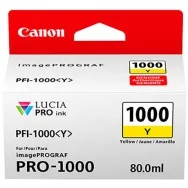 Cartuccia Originale Canon PFI-1000y 0549C001 (Giallo 80 ml)