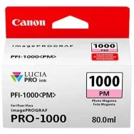 Cartuccia Originale Canon PFI-1000pm 0551C001 (Magenta Foto 80 ml)