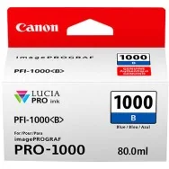 Cartuccia Originale Canon PFI-1000b 0555C001 (Blu 80 ml)