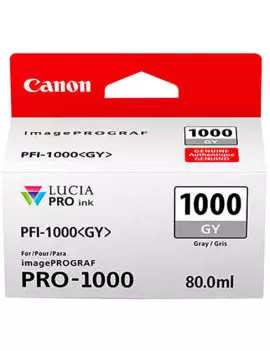 Cartuccia Originale Canon PFI-1000gy 0552C001 (Grigio 80 ml)