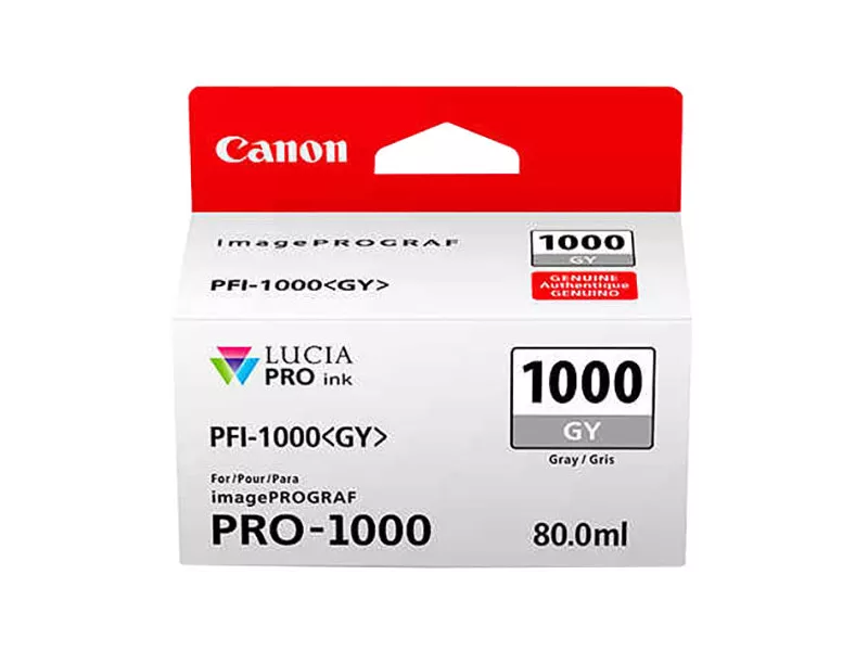 Cartuccia Originale Canon PFI-1000gy 0552C001 (Grigio 80 ml)