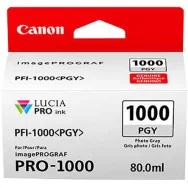 Cartuccia Originale Canon PFI-1000pgy 0553C001 (Grigio Foto 80 ml)