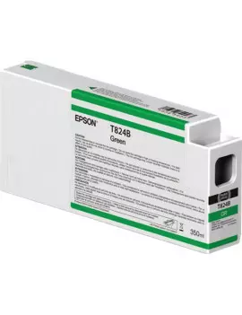 Cartuccia Originale Epson T824B00 UltraChrome HDX (Verde 350 ml)