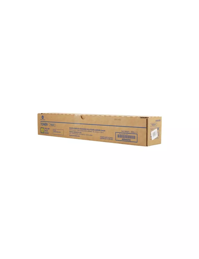Toner Originale Konica Minolta TN324Y A8DA250 (Giallo 26000 pagine) Toner Originale Konica Minolta TN324Y A8DA250 (Giallo 26000 pagine)