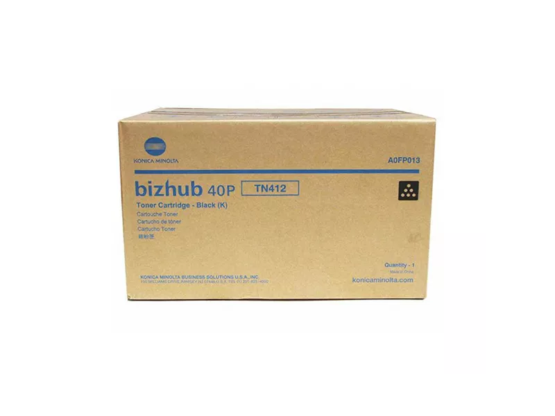 Toner Originale Konica Minolta TN412K A0FP023 (Nero 19000 pagine)