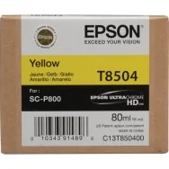 Cartuccia Originale Epson T850400 (Giallo 80 ml)
