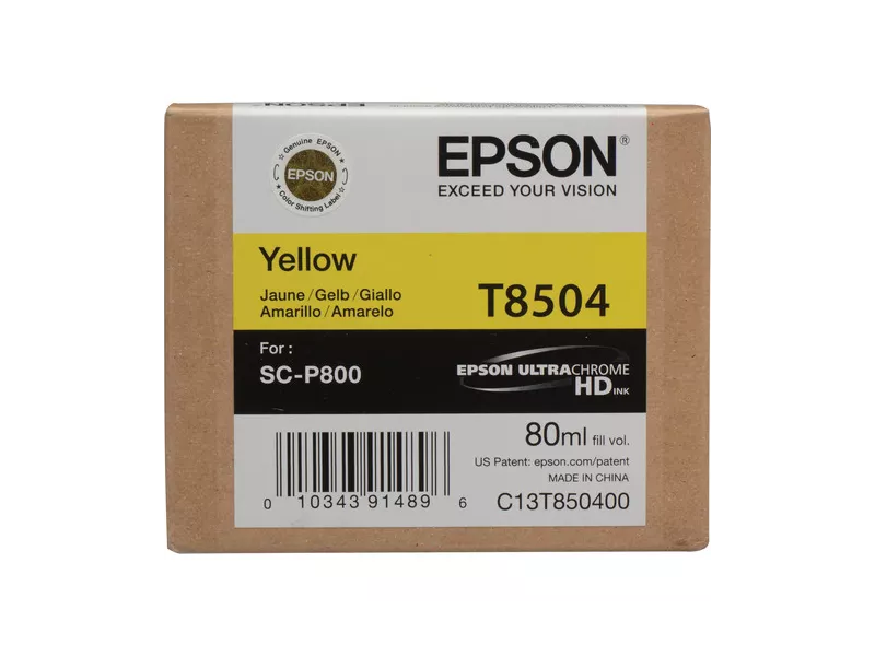 Cartuccia Originale Epson T850400 (Giallo 80 ml)