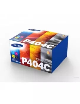 Multipack Toner Originali Samsung CLT-P404C SU365A (Nero e Colori Conf. 4)