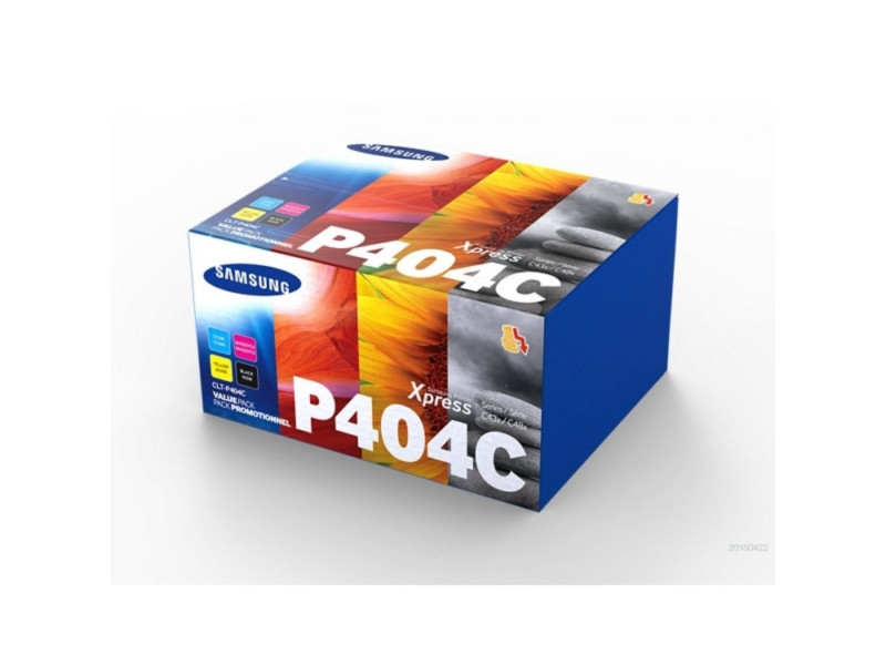 Multipack Toner Originali Samsung CLT-P404C SU365A (Nero e Colori Conf. 4) Multipack Toner Originali Samsung CLT-P404C SU365A (Nero e Colori Conf. 4)