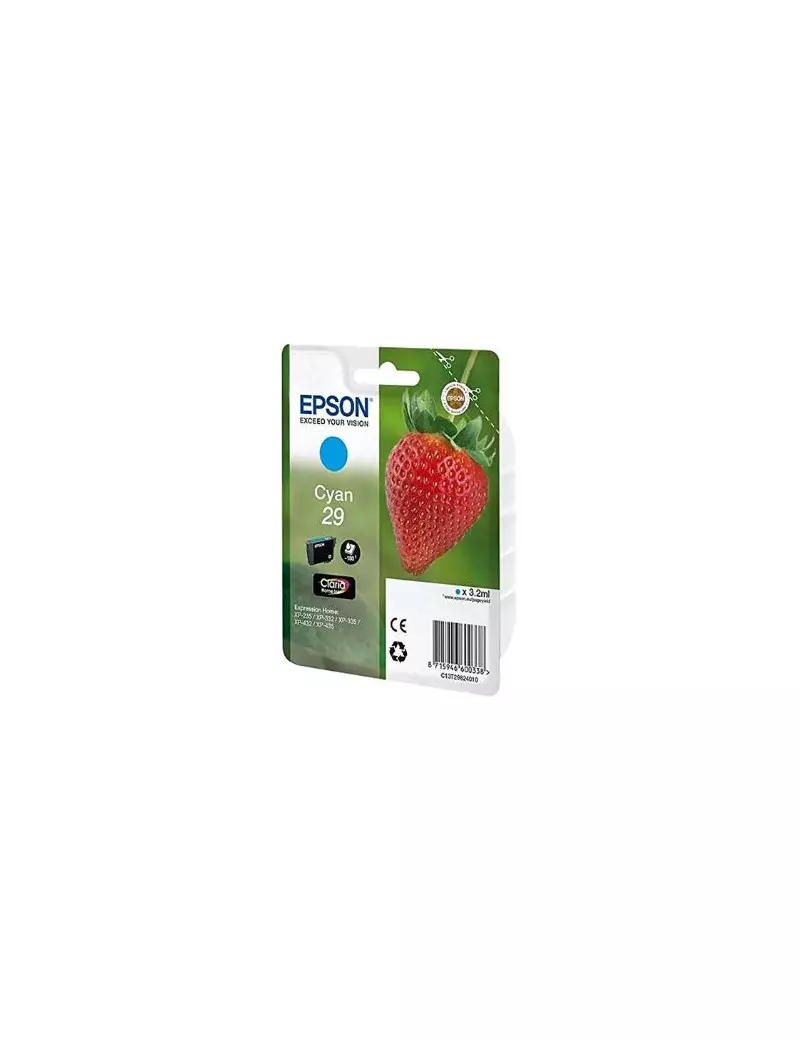 Cartuccia Originale Epson T298340 29 (Magenta 180 pagine) Cartuccia Originale Epson T298340 29 (Magenta 180 pagine)