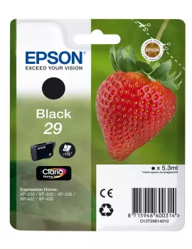 Cartuccia Originale Epson T298140 29 (Nero 175 pagine)