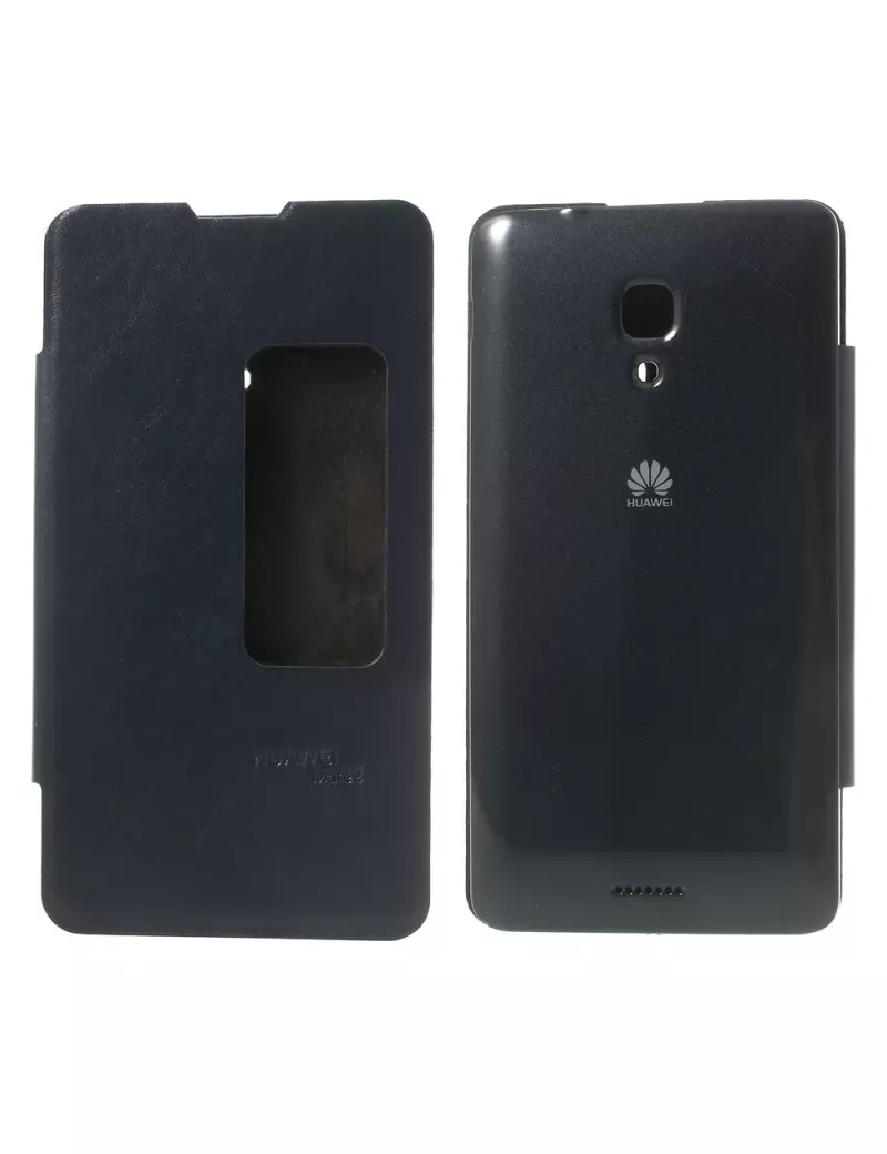 CoveraPortafoglio Slim SView Huawei Ascend Mate2 4G Blu