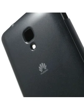 Cover a Portafoglio Slim S-View per Huawei Ascend Mate2 4G (Blu)