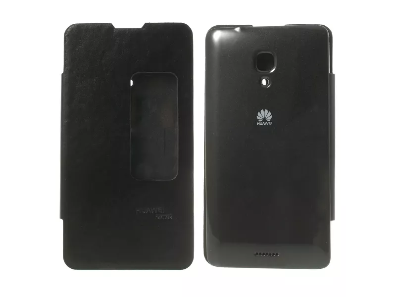 CoveraPortafoglio Slim SView Huawei Ascend Mate2 4G Nero