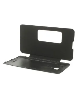 Cover a Portafoglio Slim S-View per Huawei Ascend Mate2 4G (Nero)