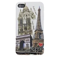 Cover Rigida per iPhone 4 4S (Tour Eiffel)