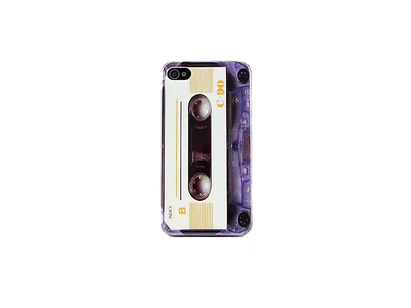 Cover Rigida per iPhone 4 4S (Cassetta C90)