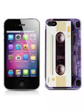 Cover Rigida per iPhone 4 4S (Cassetta C90)