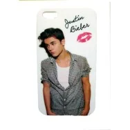 Cover Rigida per iPhone 4 4S (Justin Bieber Bacio)