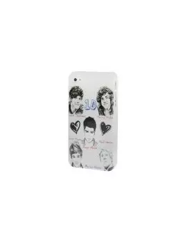 Cover Rigida per iPhone 4 4S (One Direction 1D Caricature)