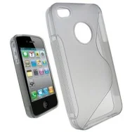 Custodia Semi Rigida per iPhone 4 4S (Trasparente)