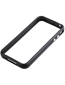 Bumper in Silicone per iPhone 4 4S (Nero)