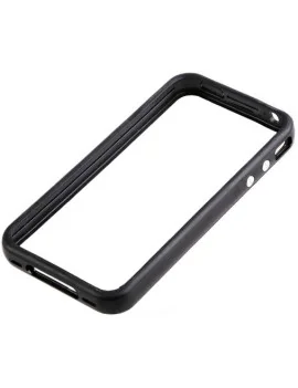Bumper in Silicone per iPhone 4 4S (Nero)