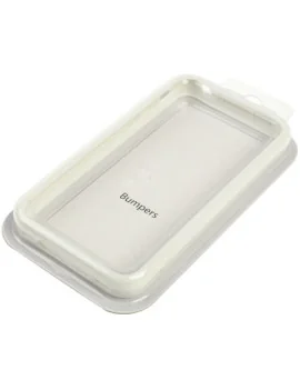 Bumper in Silicone per iPhone 4 4S (Bianco)