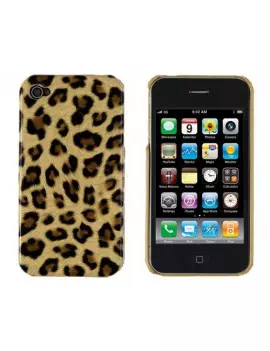 Cover Rigida per Apple iPhone 4 4S (Leopardata)