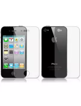 Screen Protector Anti Riflesso Fronte e Retro per Apple iPhone 4 4S