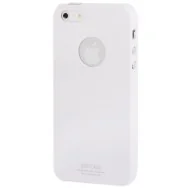 Cover Ultra Slim con Screen Protector per Apple iPhone 5 5S (Bianco)