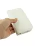 Cover Flip a Portafoglio Orizzontale in Ecopelle per Samsung Galaxy S3 i9300 (Bianco)