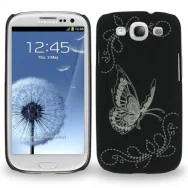 Cover Rigida in TPU Soft Touch per Samsung Galaxy S3 i9300 (Nero)