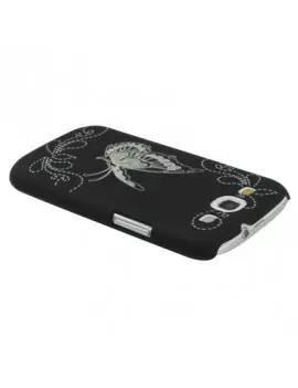 Cover Rigida in TPU Soft Touch per Samsung Galaxy S3 i9300 (Nero)