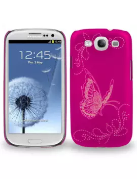 Cover Rigida in TPU Soft Touch per Samsung Galaxy S3 i9300 (Fucsia)