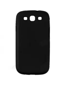 Cover in Silicone Morbido per Samsung Galaxy S3 i9300 (Nero)