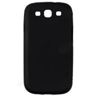 Cover in Silicone Morbido per Samsung Galaxy S3 i9300 (Nero)