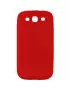 Cover in Silicone Morbido per Samsung Galaxy S3 i9300 (Rosso)