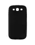 Cover in Silicone Semi Rigida per Samsung Galaxy S3 i9300 (Nero)