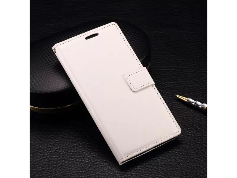 Cover Flip a Portafoglio in Pelle per OnePlus X (Bianco)
