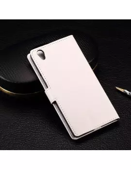 Cover Flip a Portafoglio in Pelle per OnePlus X (Bianco)