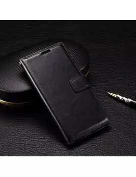 Cover Flip a Portafoglio in Pelle per OnePlus X (Nero)