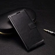 Cover Flip a Portafoglio in Pelle per OnePlus X (Nero)