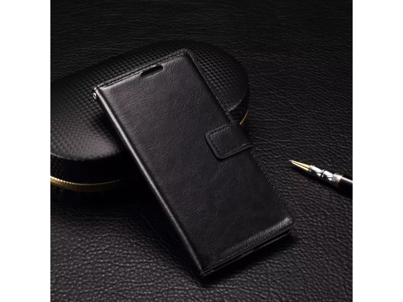 Cover Flip a Portafoglio in Pelle per OnePlus X (Nero)