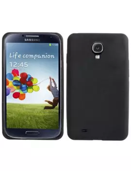 Cover in Silicone Morbido per Samsung Galaxy S4 i9500 (Nero)