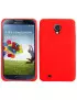 Cover in Silicone Morbido per Samsung Galaxy S4 i9500 (Rosso)