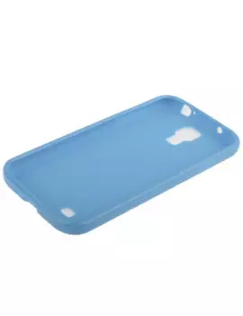 Cover in Silicone per Samsung Galaxy S4 i9500 (Azzurro)